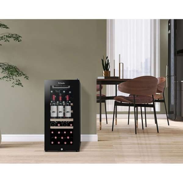 Шкаф винный монотемпературный La Sommeliere LS38BLACK